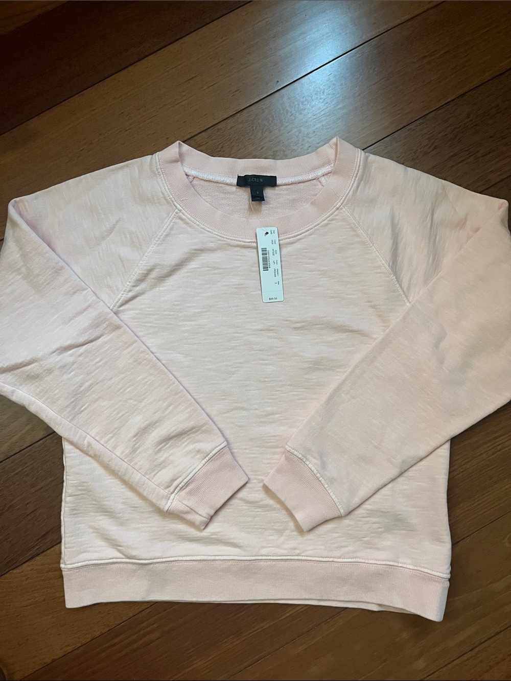 NWT J. Crew Faded Cotton Sweatshirt